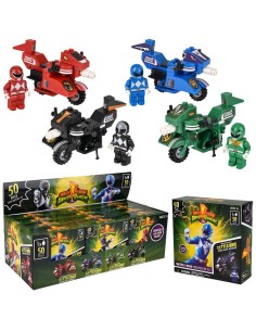 SET DE CONSTRUCCION POWER RANGES 50 PZS, EXP 12UDS