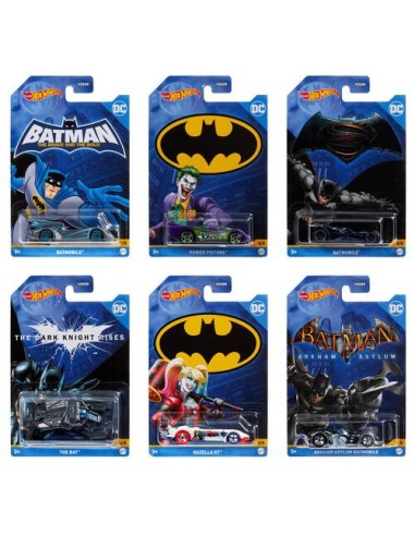 COCHES HOT WHEEELS BATMAN , CAJA 10 UDS