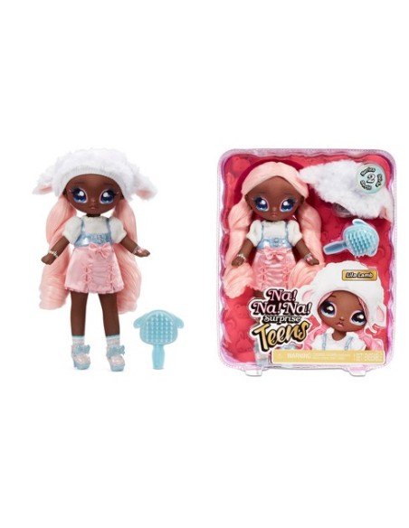 MUÑECA NA NA NA SURPRISE SERIE 2, LILA LAMB, CAJA 4 UDS